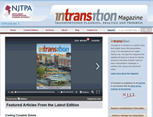 Tablet Screenshot of intransitionmag.org